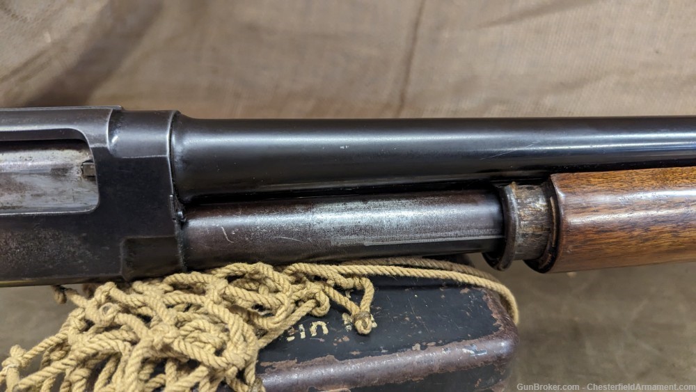 Winchester Mod 12 Featherweight,  30 in Full  needs repair-img-3