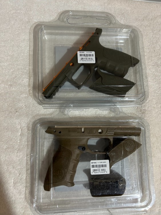 Beretta APX Full Size Frame Set FDE and ODG Brand New Pair-img-0