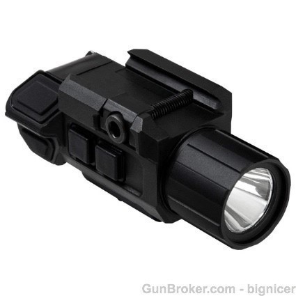 VAPFLSGV3 Pistol Flashlight w/Strobe & Green Laser-img-2