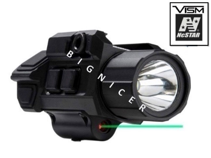 VAPFLSGV3 Pistol Flashlight w/Strobe & Green Laser-img-0