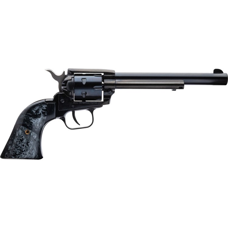 Heritage Mfg Rough Rider 22lr 6.5 Black/Pearl Revolver-img-0