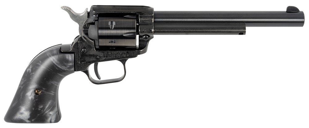 Heritage Mfg Rough Rider 22lr 6.5 Black/Pearl Revolver-img-1