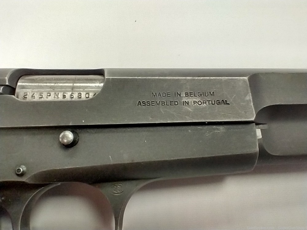 Browning Hi-Power 9mm Pistol MFG 1989 w/2 Mags RARE-img-7