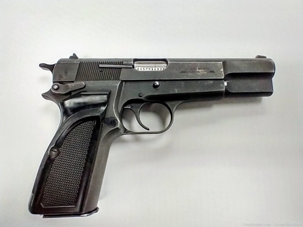 Browning Hi-Power 9mm Pistol MFG 1989 w/2 Mags RARE-img-5