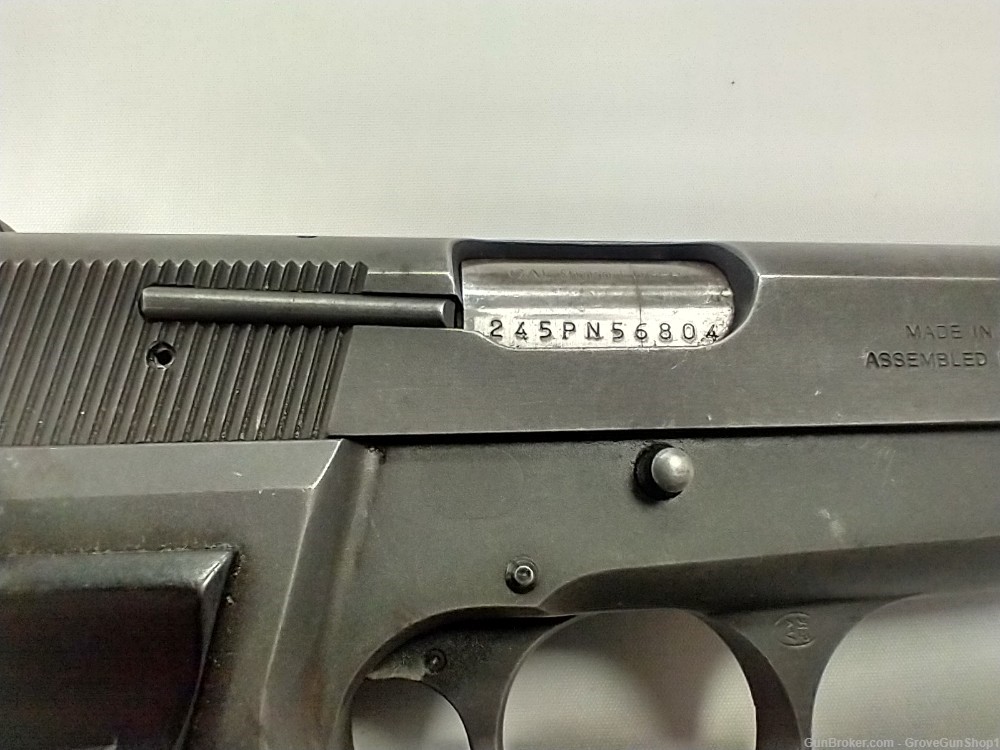 Browning Hi-Power 9mm Pistol MFG 1989 w/2 Mags RARE-img-6