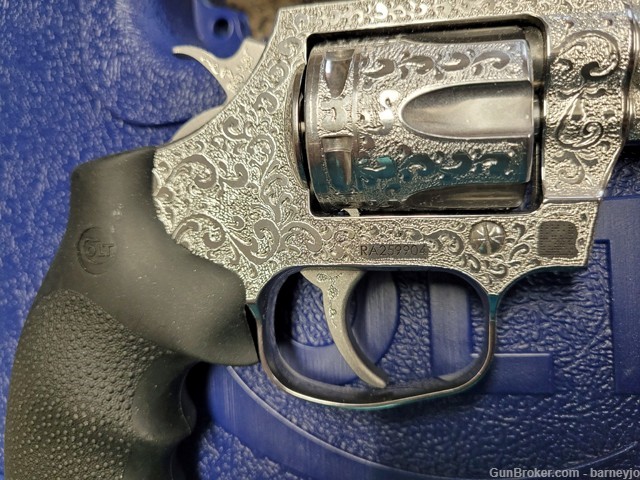 NIB Custom Engraved Colt King Cobra-img-1