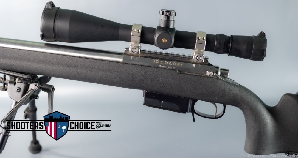 Custom Target Rifle Defiance Deviant Action 6.5 Creedmoor w/ Leupold Mark 4-img-3