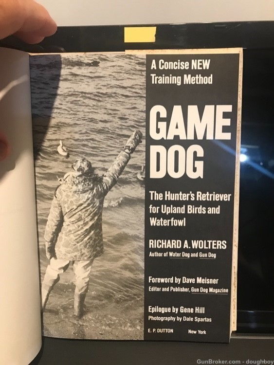 GAME DOG by Richard Wolters; training your hunting dog -img-1