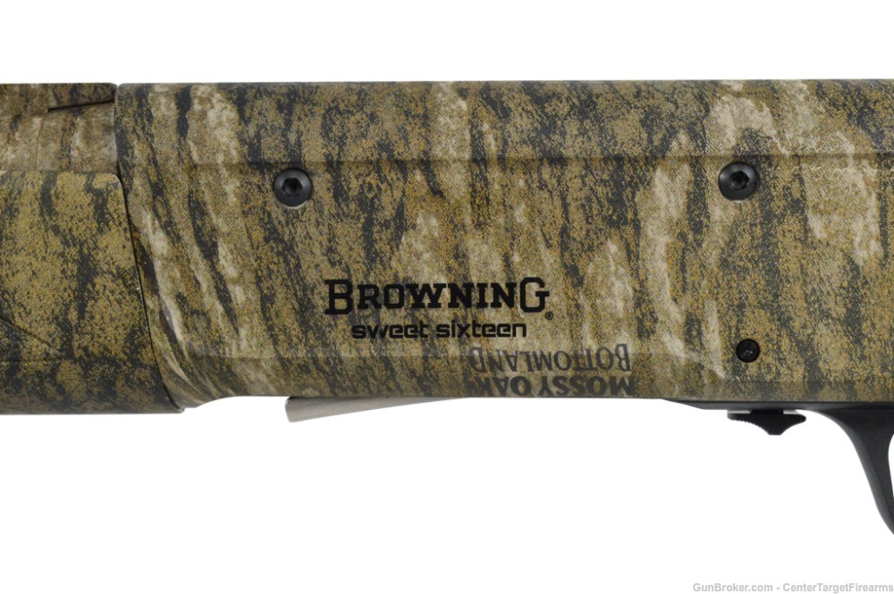 Browning A5 Sweet Sixteen 16 Gauge Mossy Oak Bottomland 26" Barrel -img-11