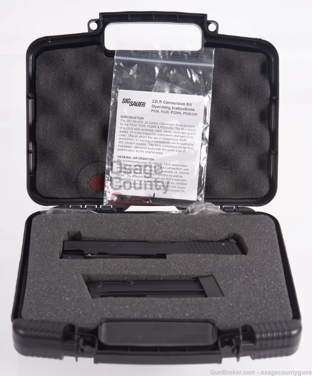 Used Sig Sauer P229 Conversion Kit (for railed models) - 4.5" - .22 LR - 10-img-1
