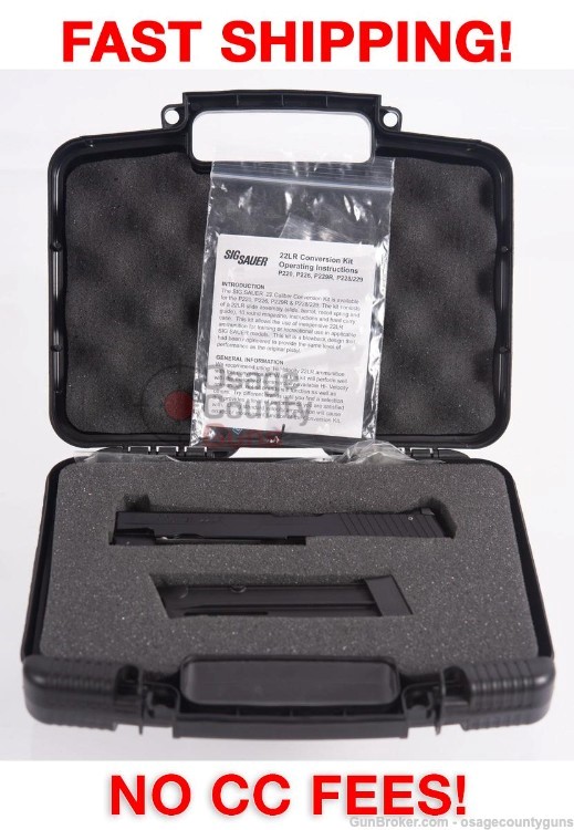 Used Sig Sauer P229 Conversion Kit (for railed models) - 4.5" - .22 LR - 10-img-0