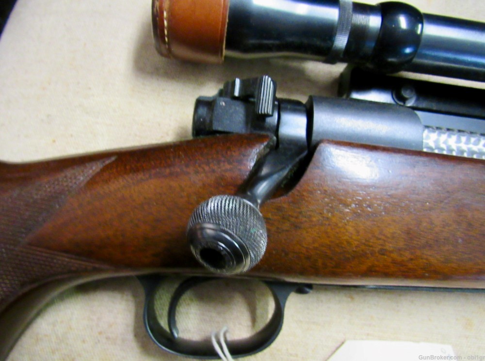 Winchester Pre-64 Model 70 .375 H&H Magnum Scoped Rifle 1953 .01 NR-img-3
