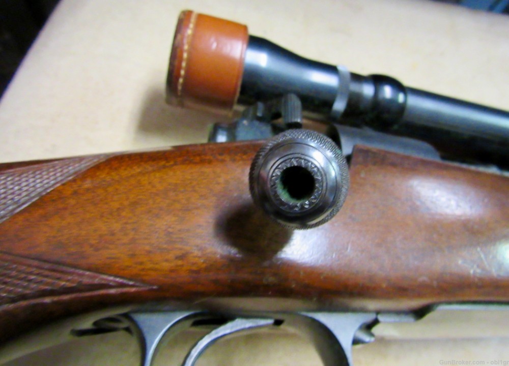Winchester Pre-64 Model 70 .375 H&H Magnum Scoped Rifle 1953 .01 NR-img-4