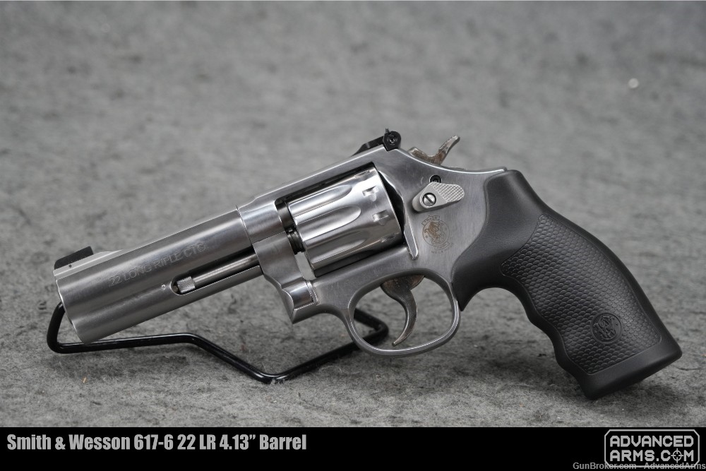 Smith & Wesson 617-6 22 LR 4.13” Barrel-img-0