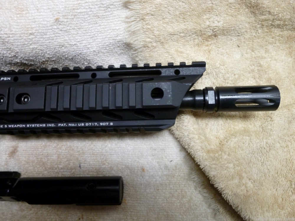 Ar-15 9MM 8.5" pistol upper with BCG-img-2