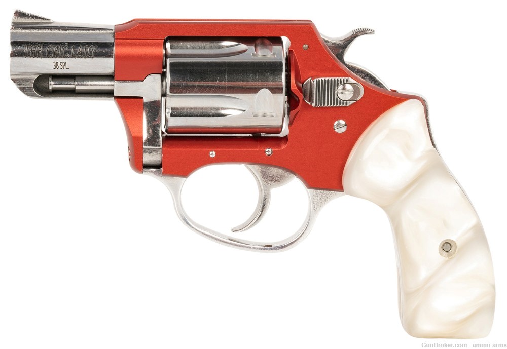 Charter Arms Chic Lady .38 Special 2" Stainless / Red 5 Rds 53826-img-2