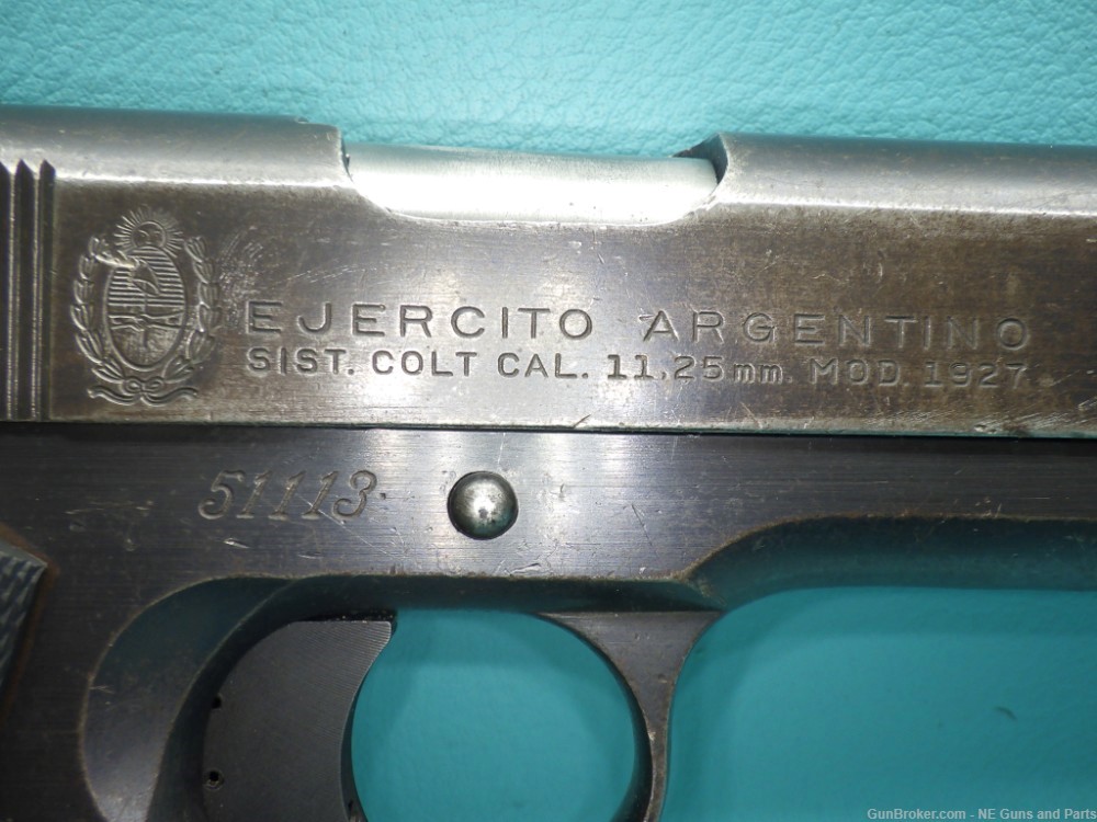 DGFM-FMAP Systema Colt 1927 .45acp 5"bbl Pistol W/ Millett Sight & 2 Mags-img-4