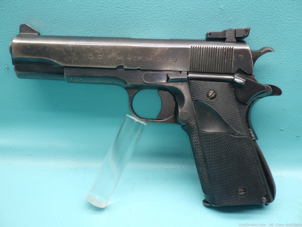 DGFM-FMAP Systema Colt 1927 .45acp 5"bbl Pistol W/ Millett Sight & 2 Mags-img-6