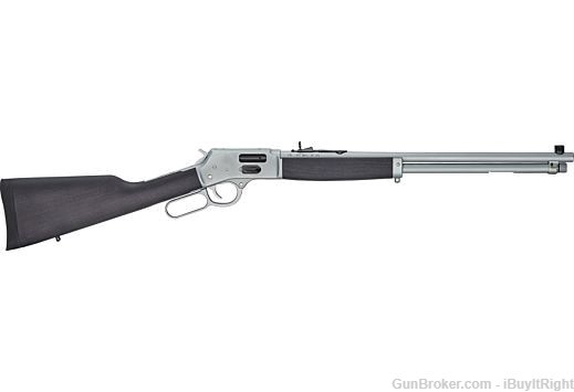 Henry All-Weather Side Gate .44 Magnum Govt 20" Chrome H012GAW-img-0