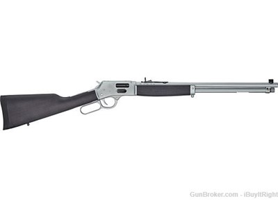 Henry All-Weather Side Gate .44 Magnum Govt 20" Chrome H012GAW