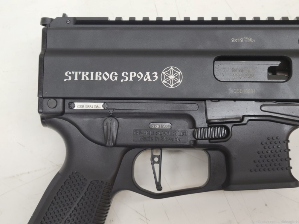 Stribog by Grand Power SP9A3 9mm 8in Bbl 3 Mags - NEW-img-2