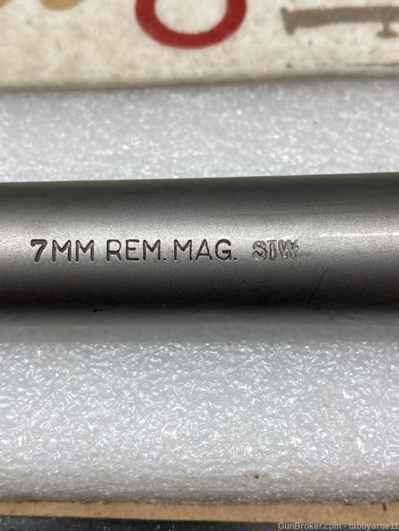 Remington 7mm REM MAG SS with muzzle brake to match.-img-4