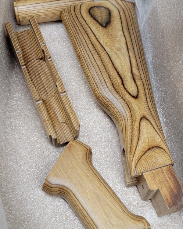 KUSA KR103 Kalshnikov USA AK47 Stock set Minelli Wood Products-img-0