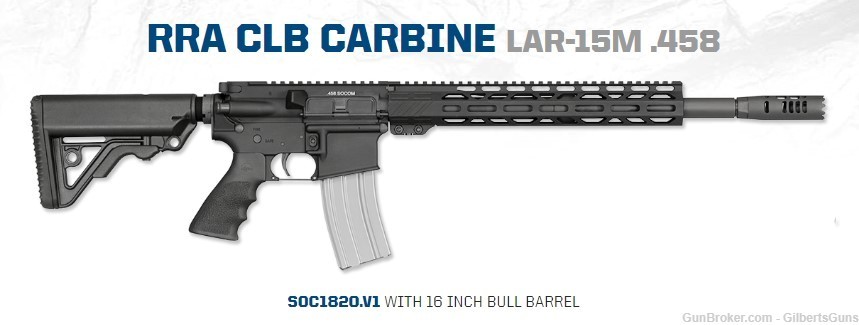 Rock River Arms 458 SOCOM CLB Carbine SOC1820.V1-img-0