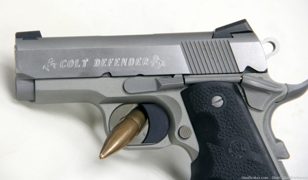 Colt Defender 45 acp 3" Stainless Mint 07000D-img-2