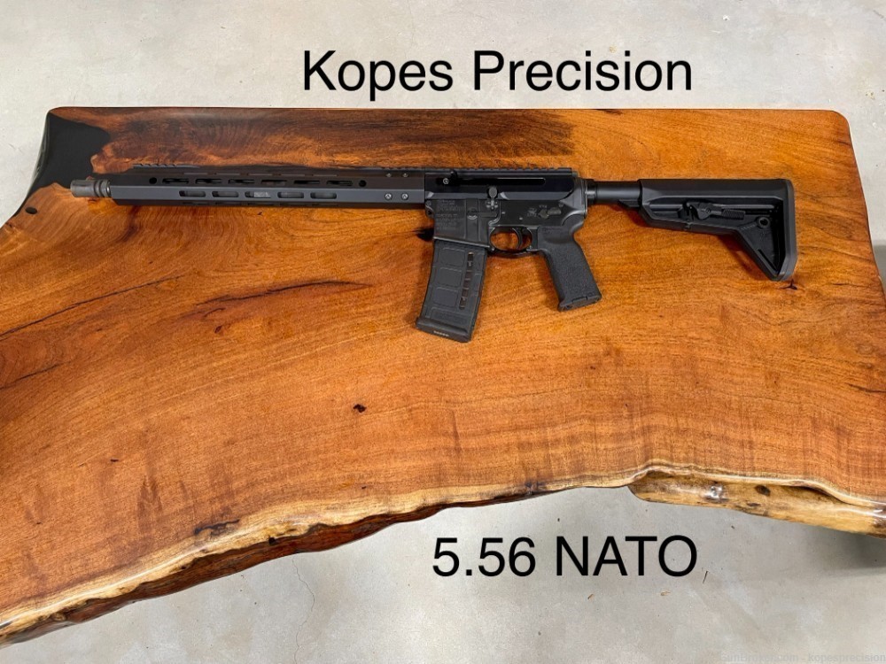Spring Sale! Kopes Precision 5.56 NATO AR Rifle Made in TX, Left Hand SCR-img-0