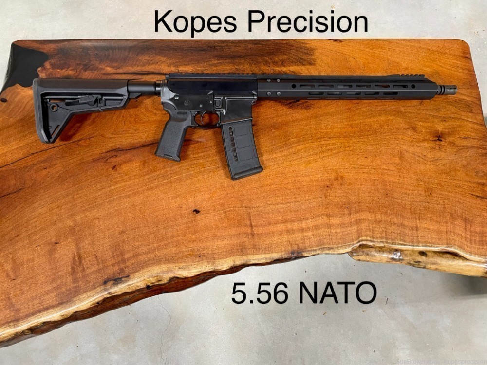 Spring Sale! Kopes Precision 5.56 NATO AR Rifle Made in TX, Left Hand SCR-img-1
