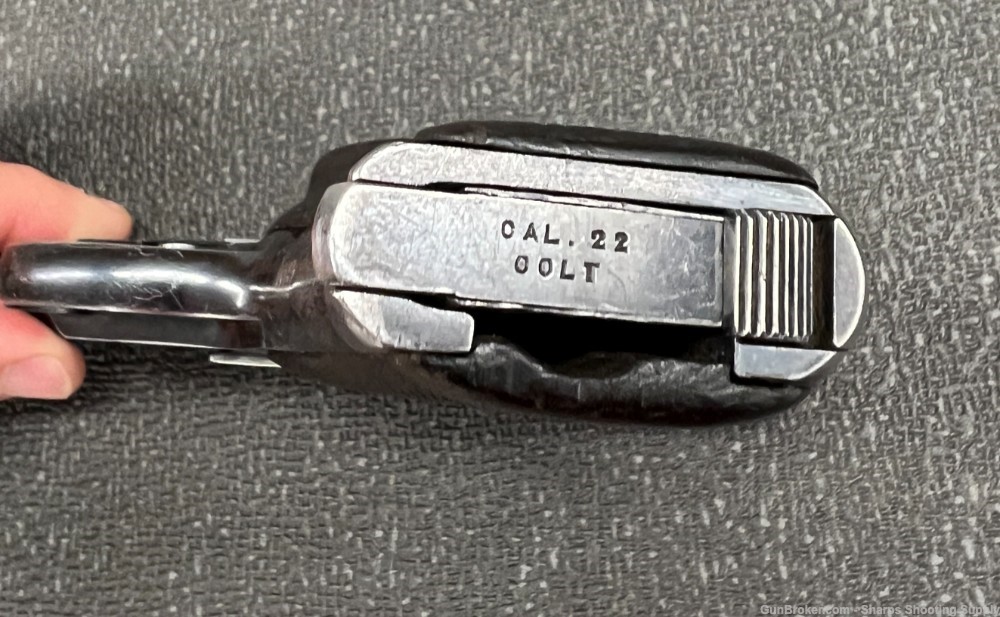 Colt Pre-Woodsman Automatic .22LR Pistol Rare Grips-img-12