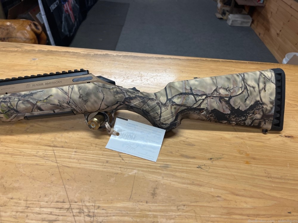 Ruger American Compact, Go Wild Camo 243. New In Box-img-5