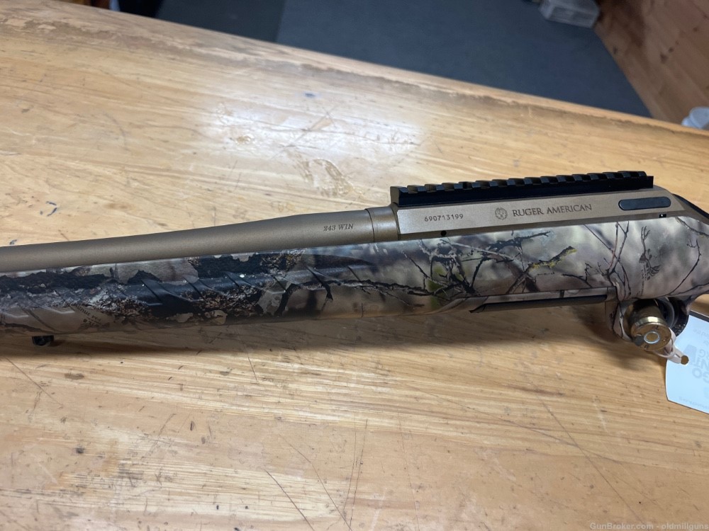 Ruger American Compact, Go Wild Camo 243. New In Box-img-6