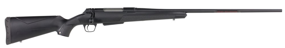 Winchester 7mm Rem Mag 3+1, 26 Barrel, Blued Metal & Black Synthetic Stock-img-0