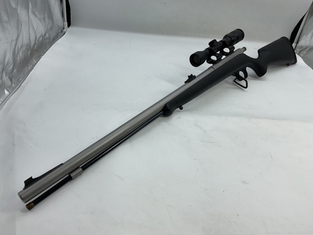Knight Mk85 .50 cal Muzzle Loader Black Powder Rifle 26” Scoped.-img-7