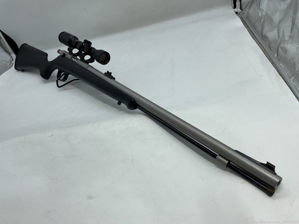Knight Mk85 .50 cal Muzzle Loader Black Powder Rifle 26” Scoped.-img-16