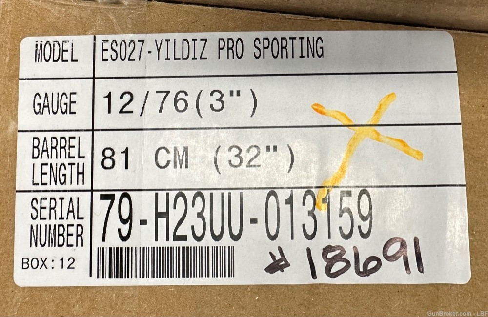 Yildiz Pro Sport 12ga 32"BL Adj. Comb-img-4