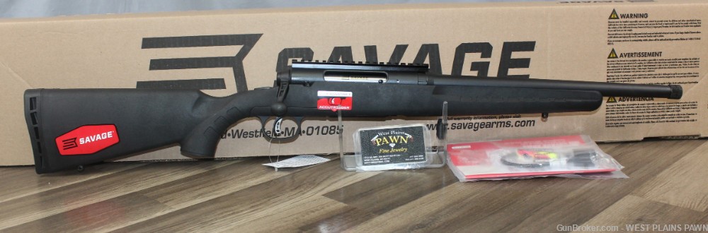 NIB SAVAGE AXIS II BOLT ACTION RIFLE, 300 BLACKOUT, 16" BRL 4+1 RND (18819)-img-0