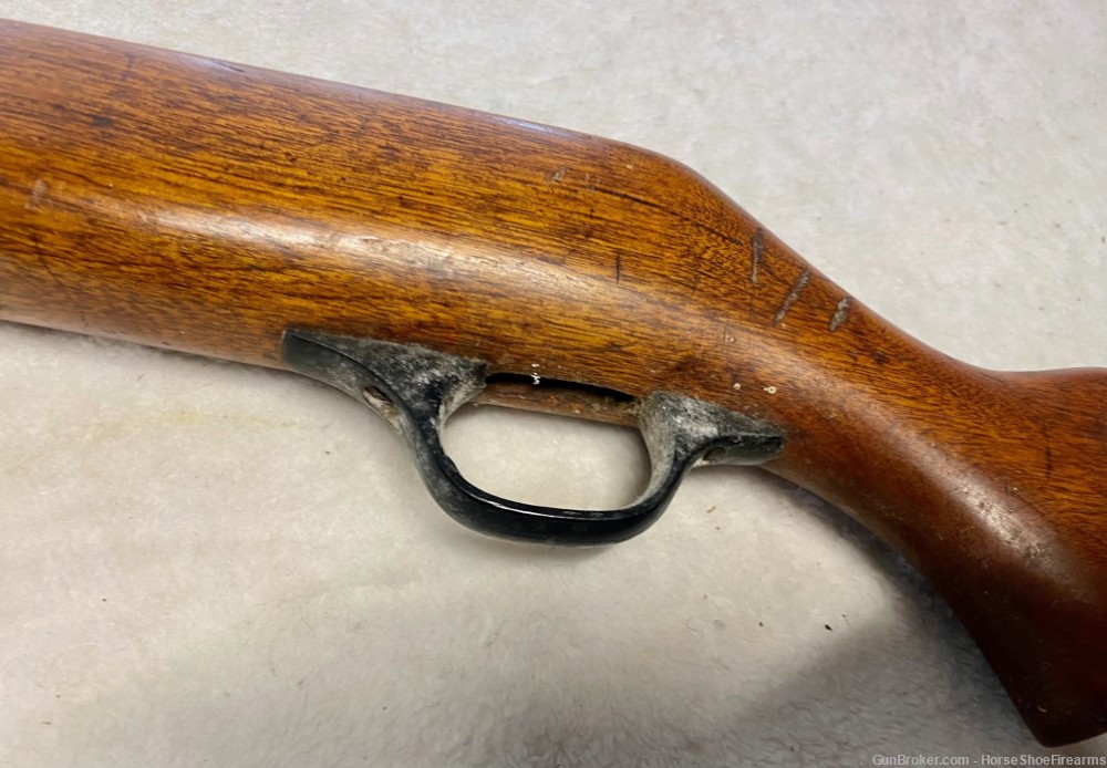 Marlin Model 80 Rifle Stock Brown Wood w/Trigger Guard-img-4