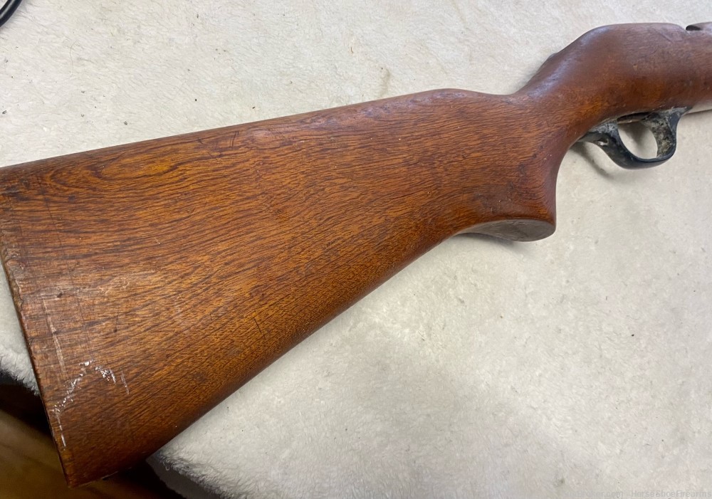 Marlin Model 80 Rifle Stock Brown Wood w/Trigger Guard-img-8