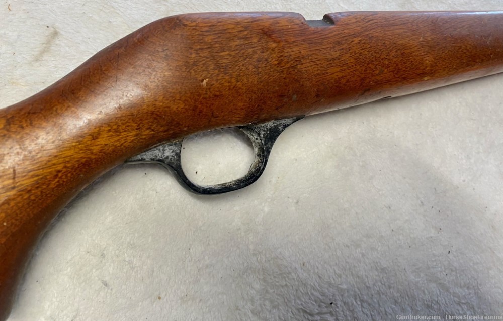 Marlin Model 80 Rifle Stock Brown Wood w/Trigger Guard-img-9