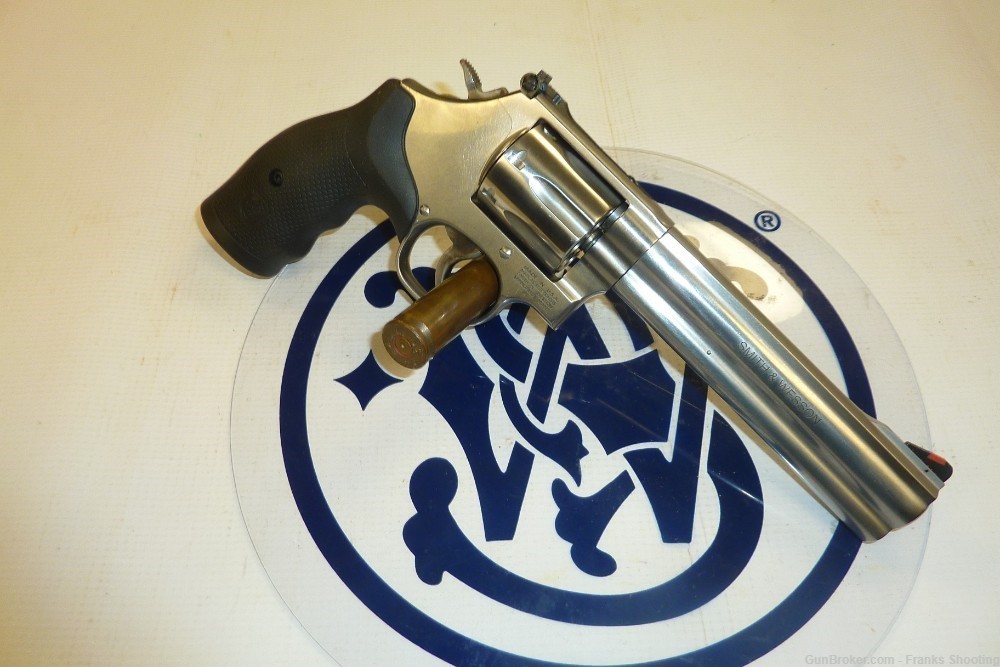 SMITH& WESSON 686 PLUS 357 CAL 6" BARREL, 7 ROUND CYLINDER NEW-img-4
