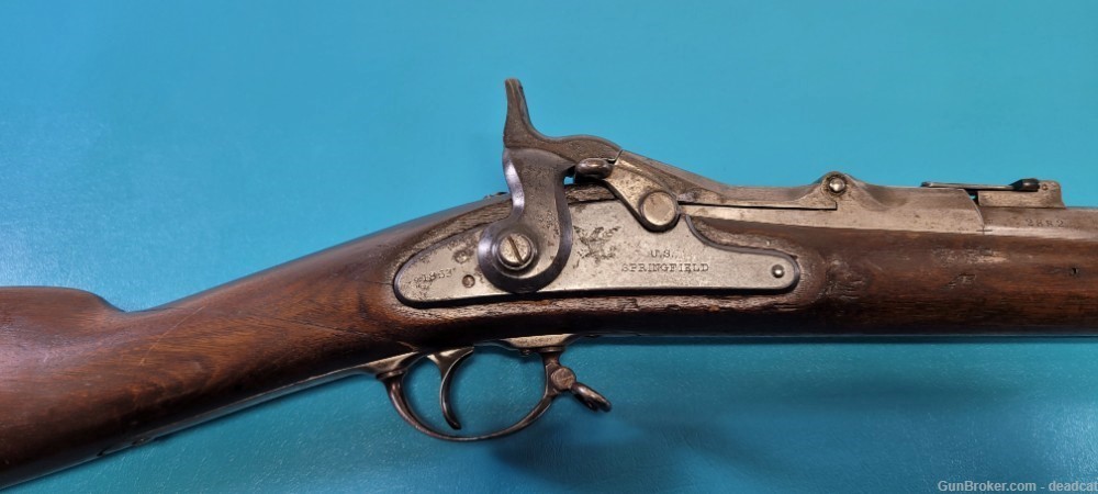 U.S. Springfield Model 1868 Trapdoor Military Rifle 50-70-img-11