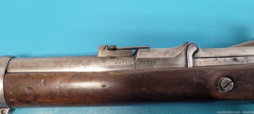 U.S. Springfield Model 1868 Trapdoor Military Rifle 50-70-img-9