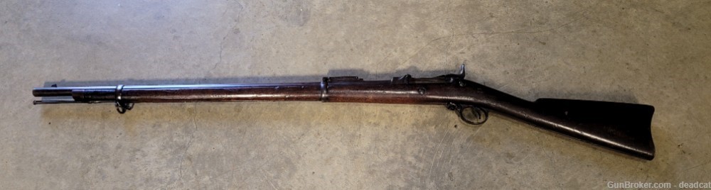 Scarce Fine U.S. Springfield Trapdoor Cadet Model 1884 Rifle 45-70 Type II-img-2