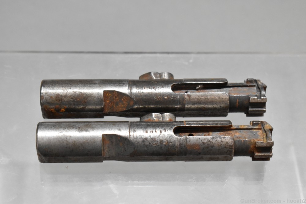 2 Stripped Original Johnson M1941 Semi Auto Rifle Bolts-img-8
