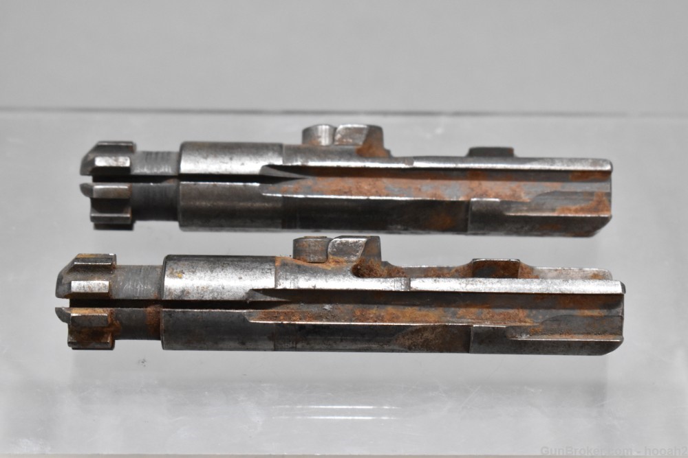 2 Stripped Original Johnson M1941 Semi Auto Rifle Bolts-img-0