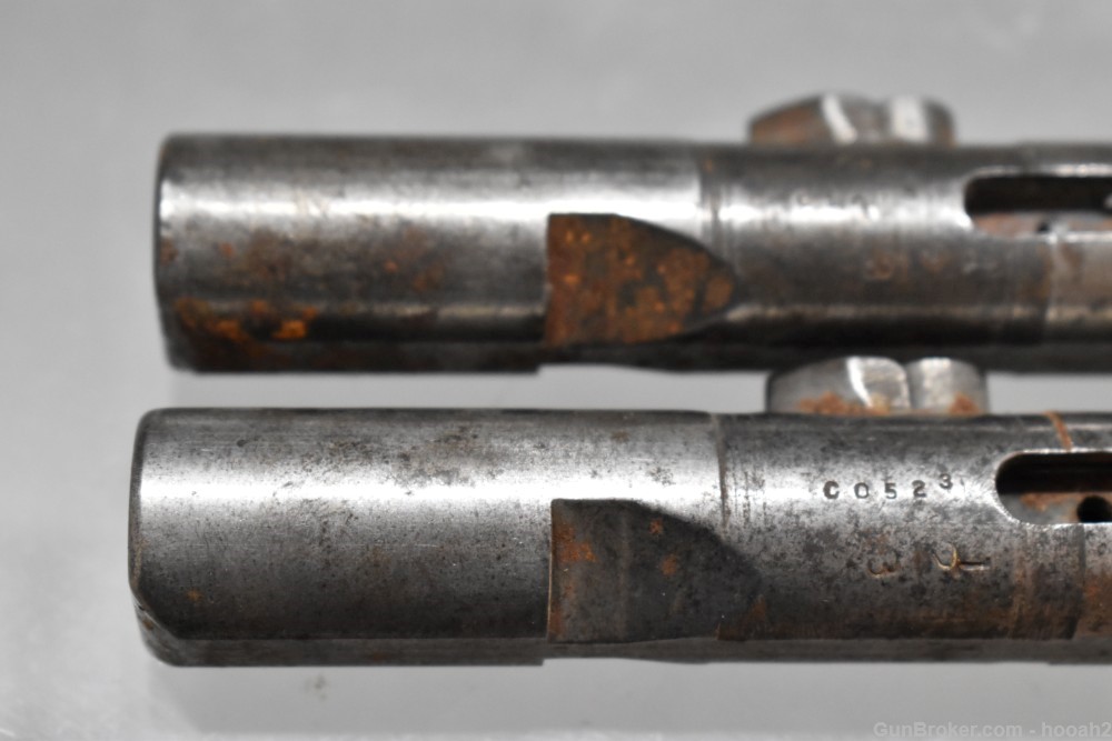 2 Stripped Original Johnson M1941 Semi Auto Rifle Bolts-img-9