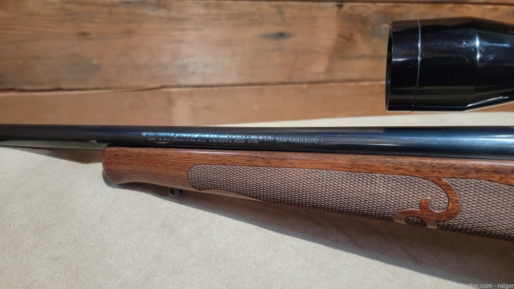 Winchester Md 70  Featherweight  257 Roberts Scoped-img-2